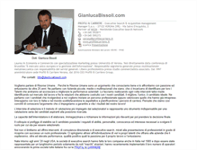 Tablet Screenshot of gianlucabissoli.com